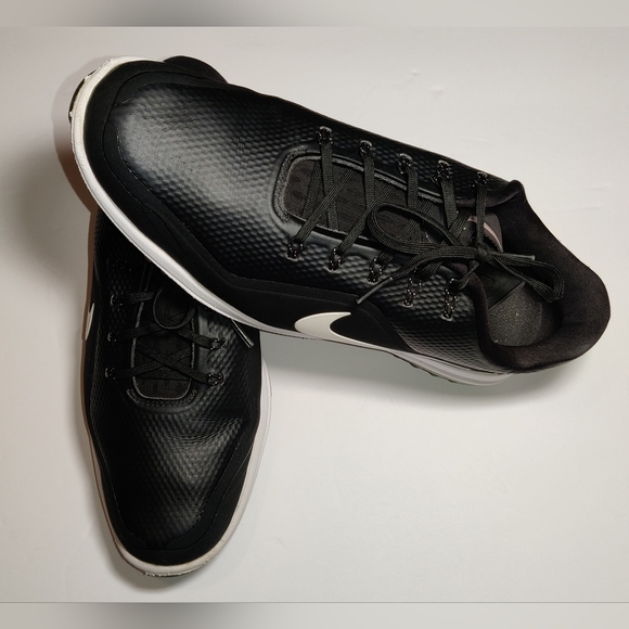 NIKE LUNAR CONTROL VAPOR 2 MEN'S SPIKELESS SPORTS GOLF SHOES SIZE 9.5 899633-002 - Picture 2 of 4